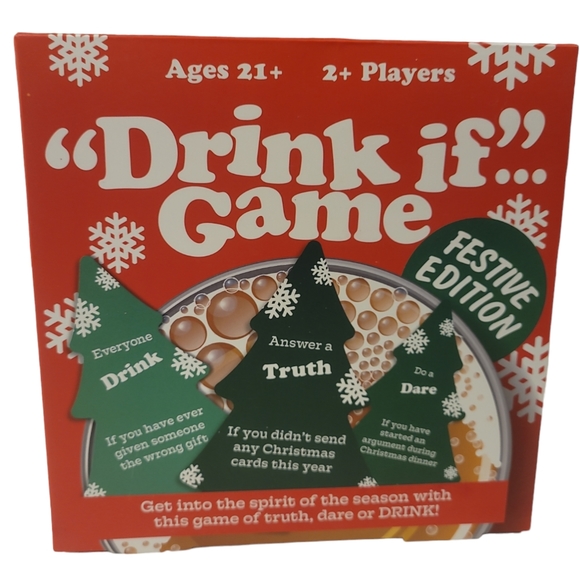 Professor Puzzle Other - "Drink If" Game Festive Edition NWT